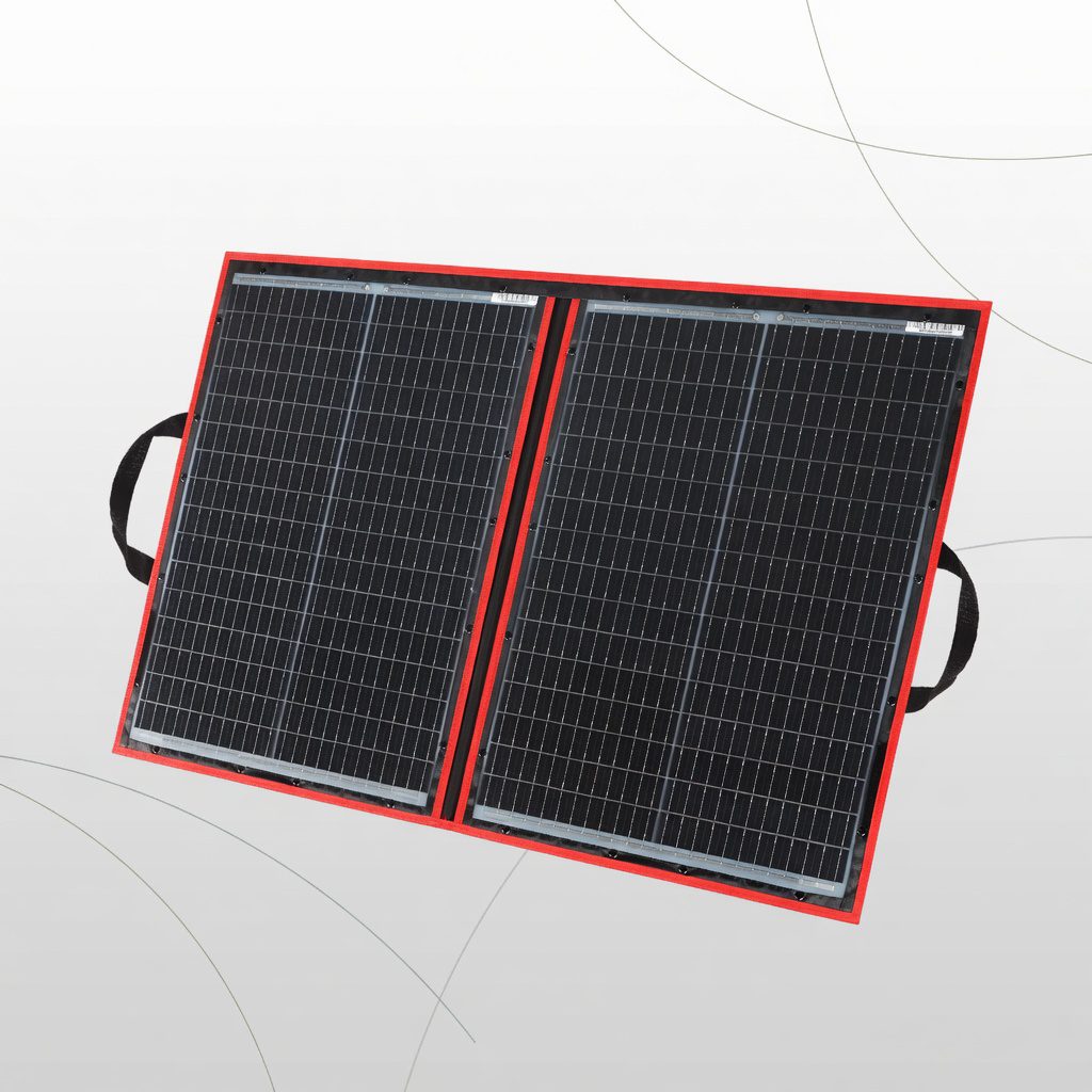100W Dual USB Portable Solar Panel Charger