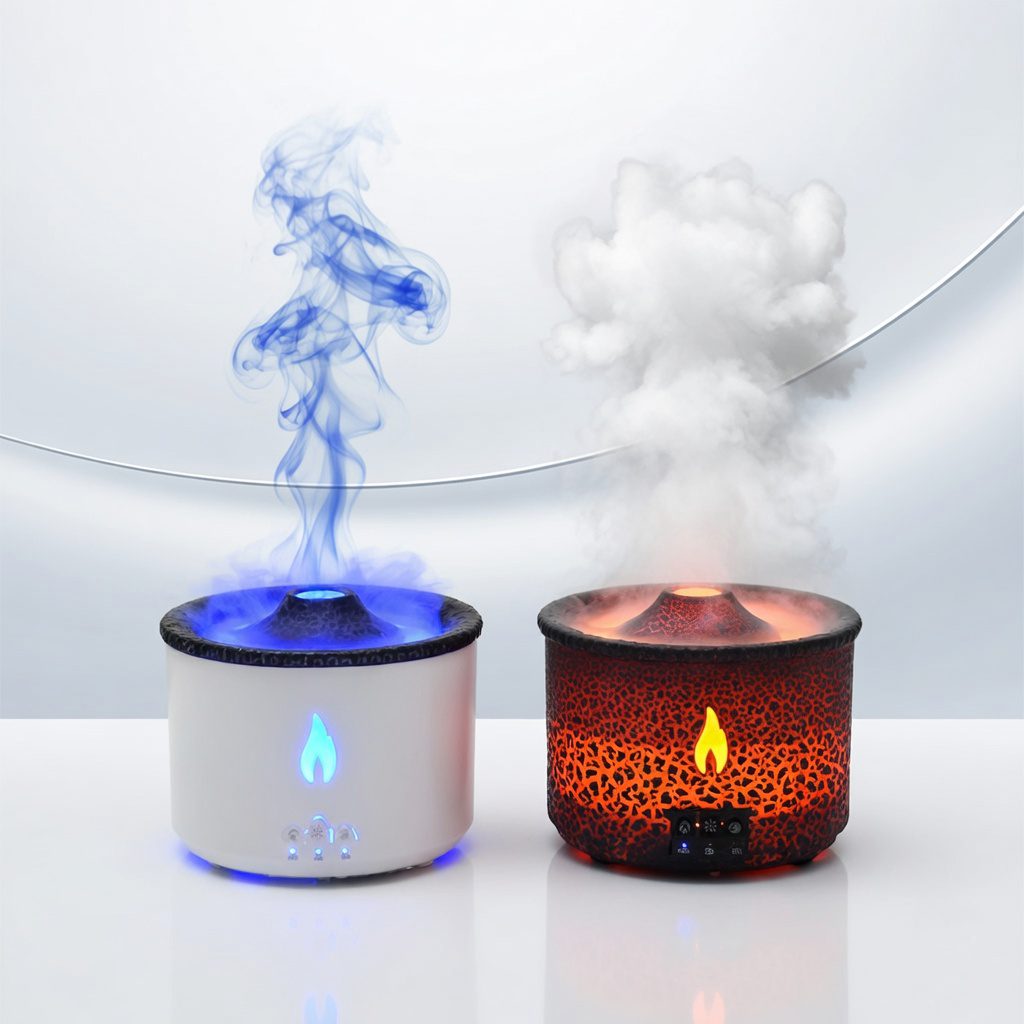 KINSCOTER Volcano Flame Aroma Diffuser
