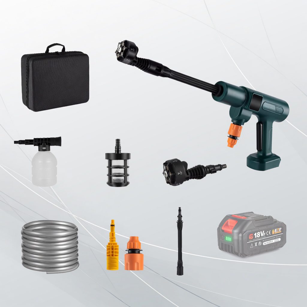 NEWBENY Cordless High Pressure Washer Gun