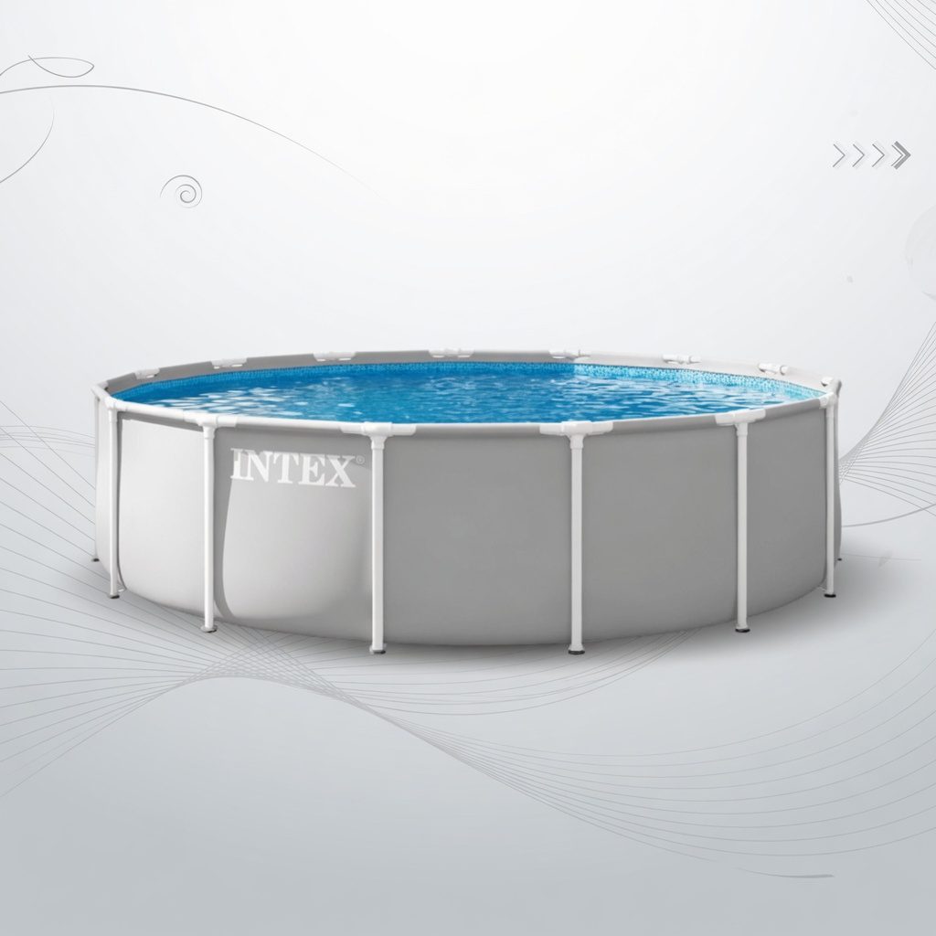 Intex Prism Frame 15ft Above Ground Pool