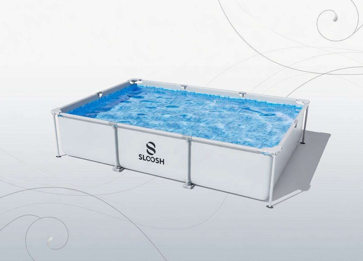 JOYFY Rectangular Frame Pool
