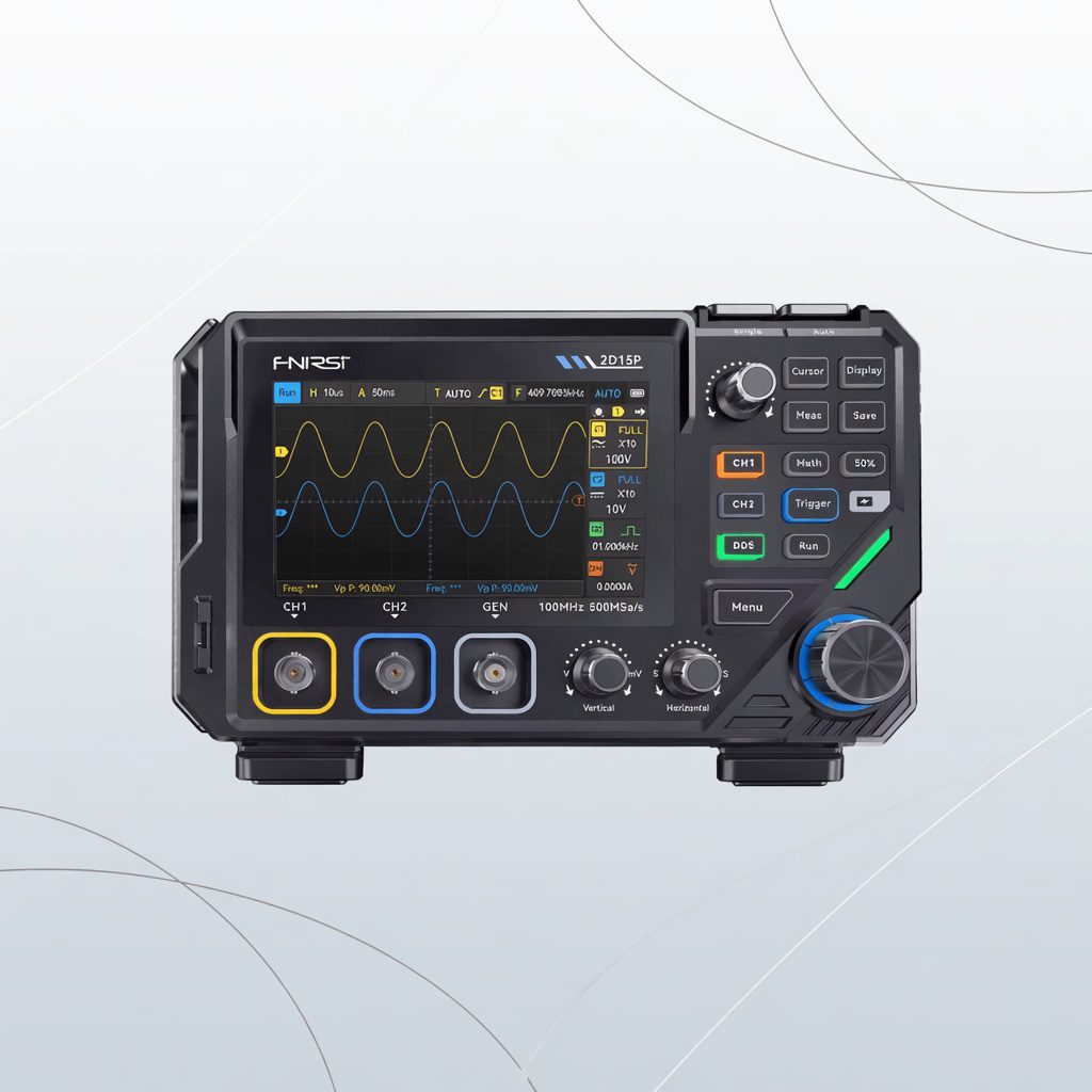 FNIRSI 2D15P Touchscreen 3-in-1 Oscilloscope