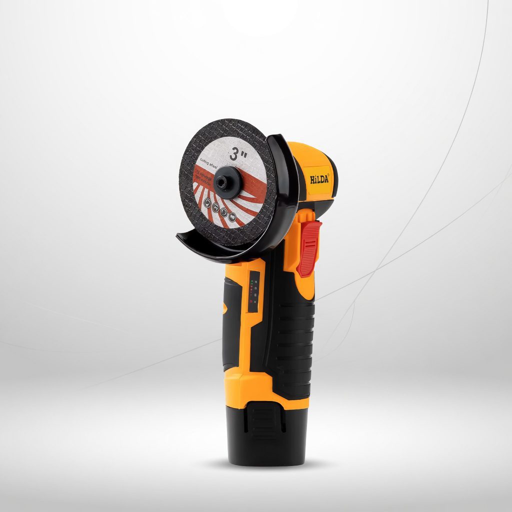 HILDA 12V Mini 3 Inch Brushless Angle Grinder