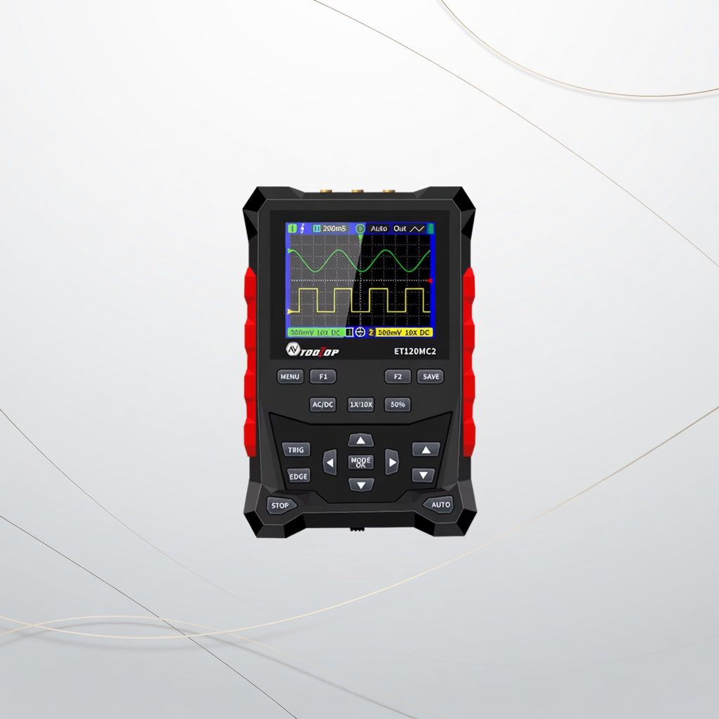 TOOLTOP ET120MC2 120MHz Portable Oscilloscope