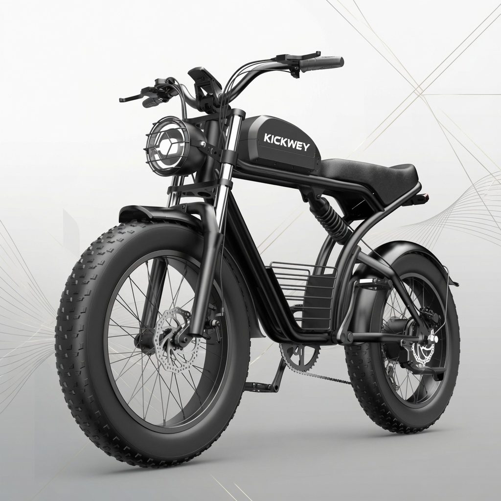 Kickwey K7 1500W Fat Tire Electric Bike