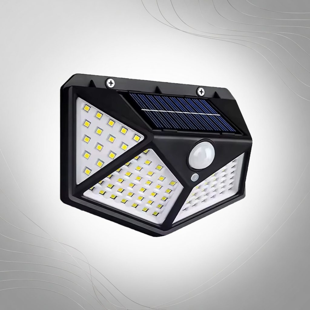 ESMarter 100 LED Solar Wall Light with Motion Sensor