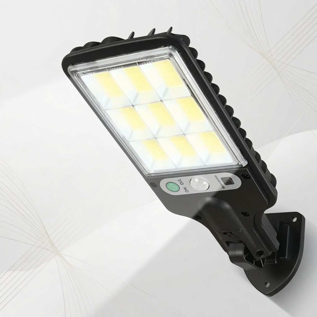 Super-Cheese 108 COB Solar Motion Sensor Wall Light