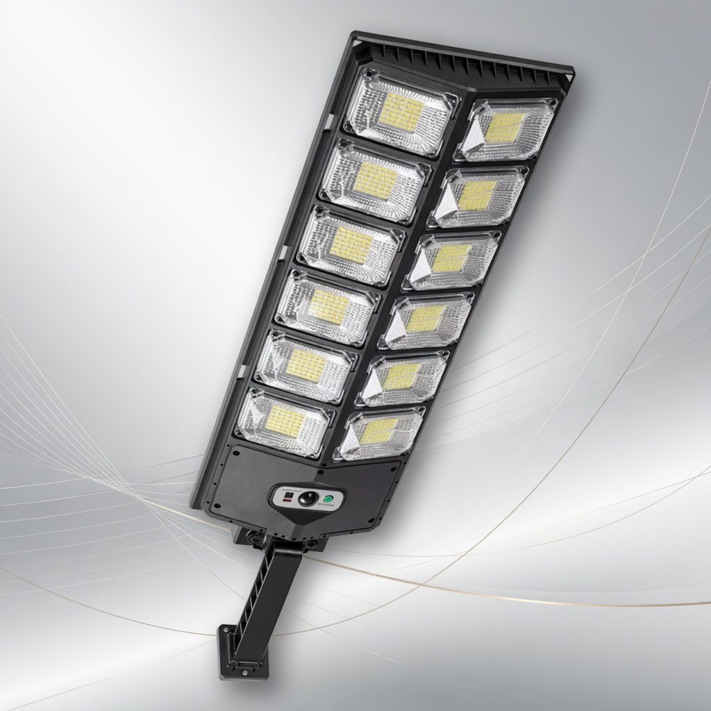 CITY Bright 504 COB Solar Street Lamp with Motion Sensor