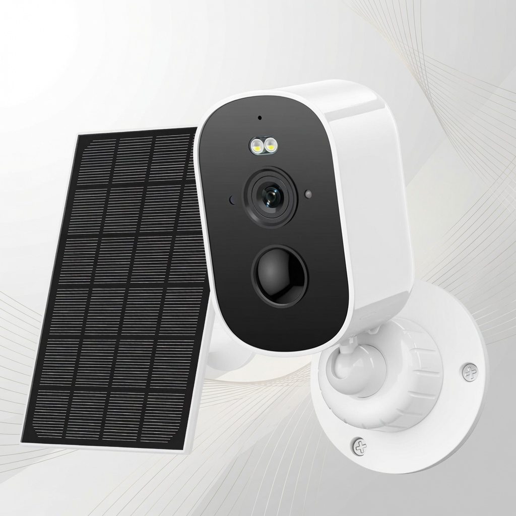 Abuntu 1080P Solar Bullet Camera