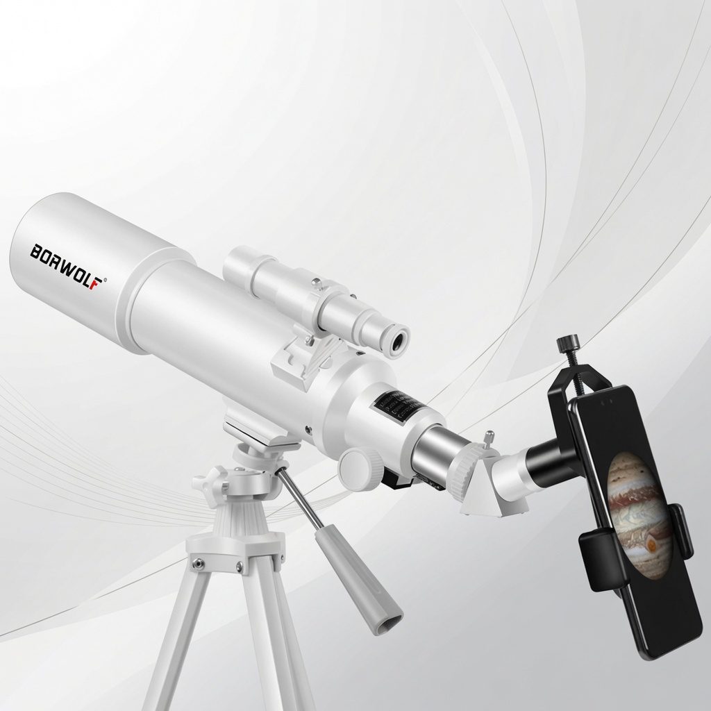 Borwolf AZ70500 70mm Refractor Telescope