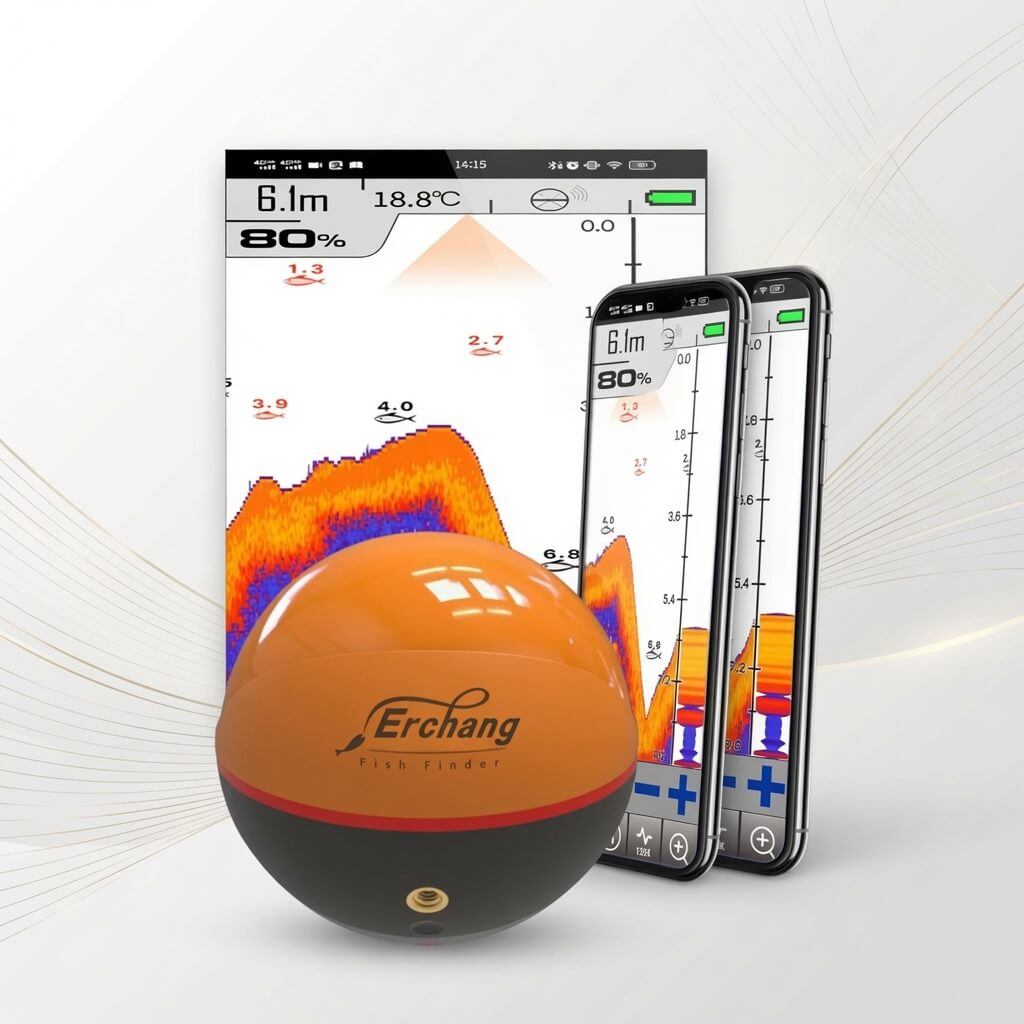 Erchang F68 WiFi Smartphone Fish Finder