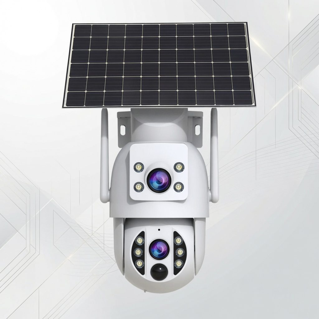 JOOAN 4K Dual-Lens Solar PTZ Camera