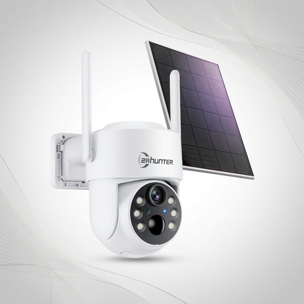 ZRHUNTER TQ6 4MP Solar PTZ Camera