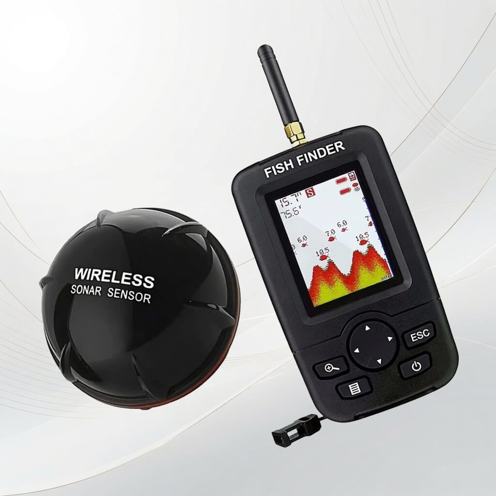PuPoPan Portable Wireless Sonar Fish Finder